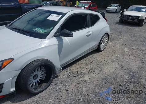 2019 Hyundai Veloster N из США, поврежденный, VIN KMHT36AH1KU003055